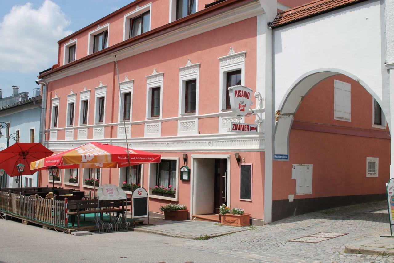 Gasthof-Cafe-Risano Haslach an der Mühl المظهر الخارجي الصورة